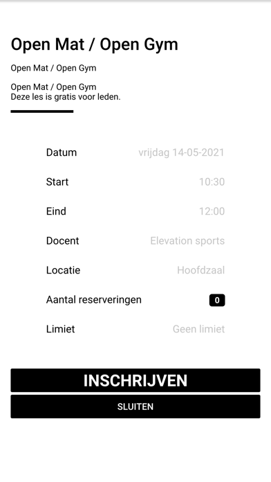 Elevation Jiu Jitsu Screenshot