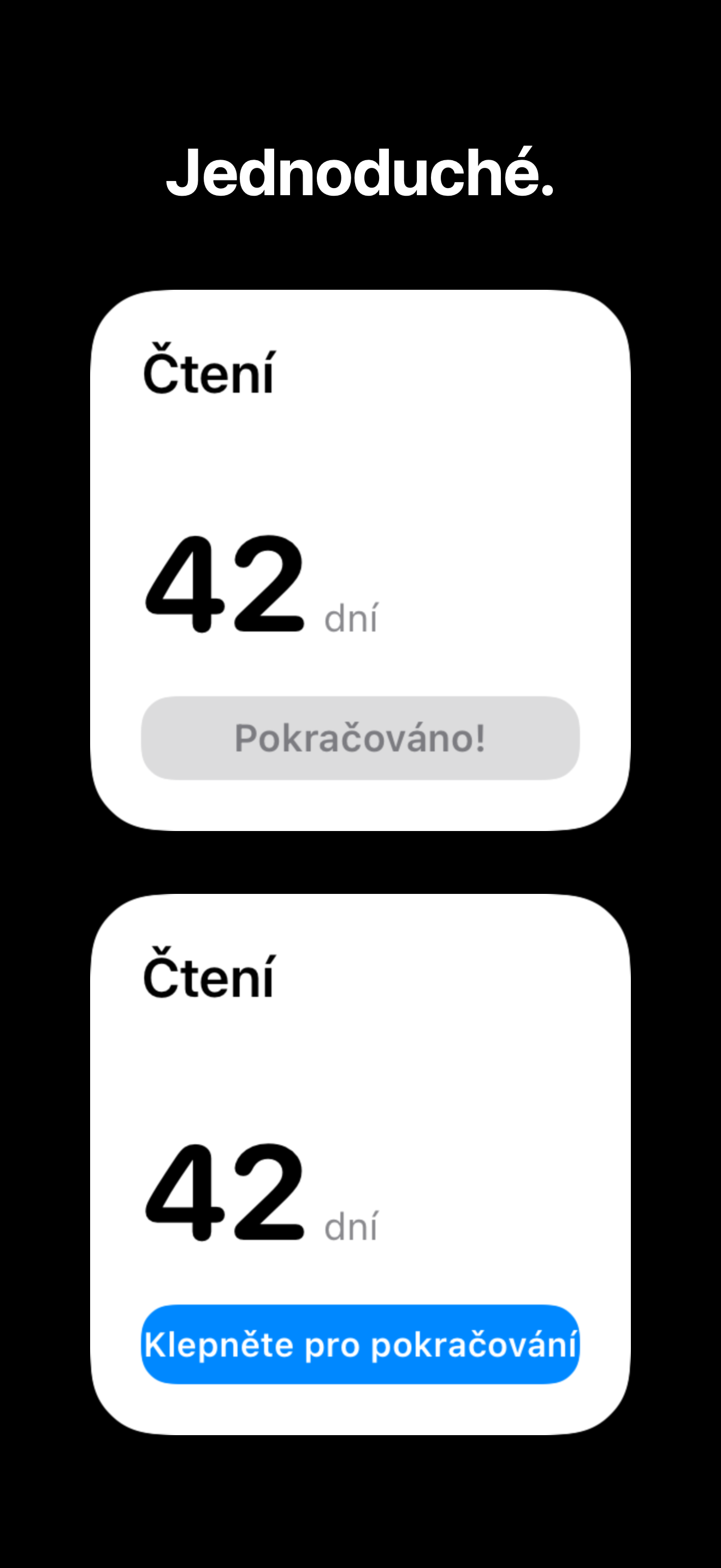 KeepGoing - Habit Tracker iOS screenshot 3 showing app interface