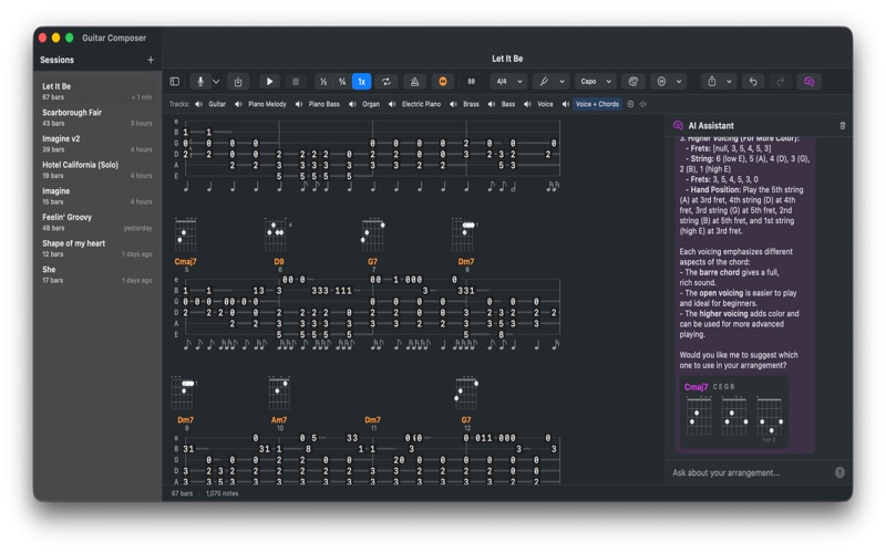 Guitar Composer screenshot