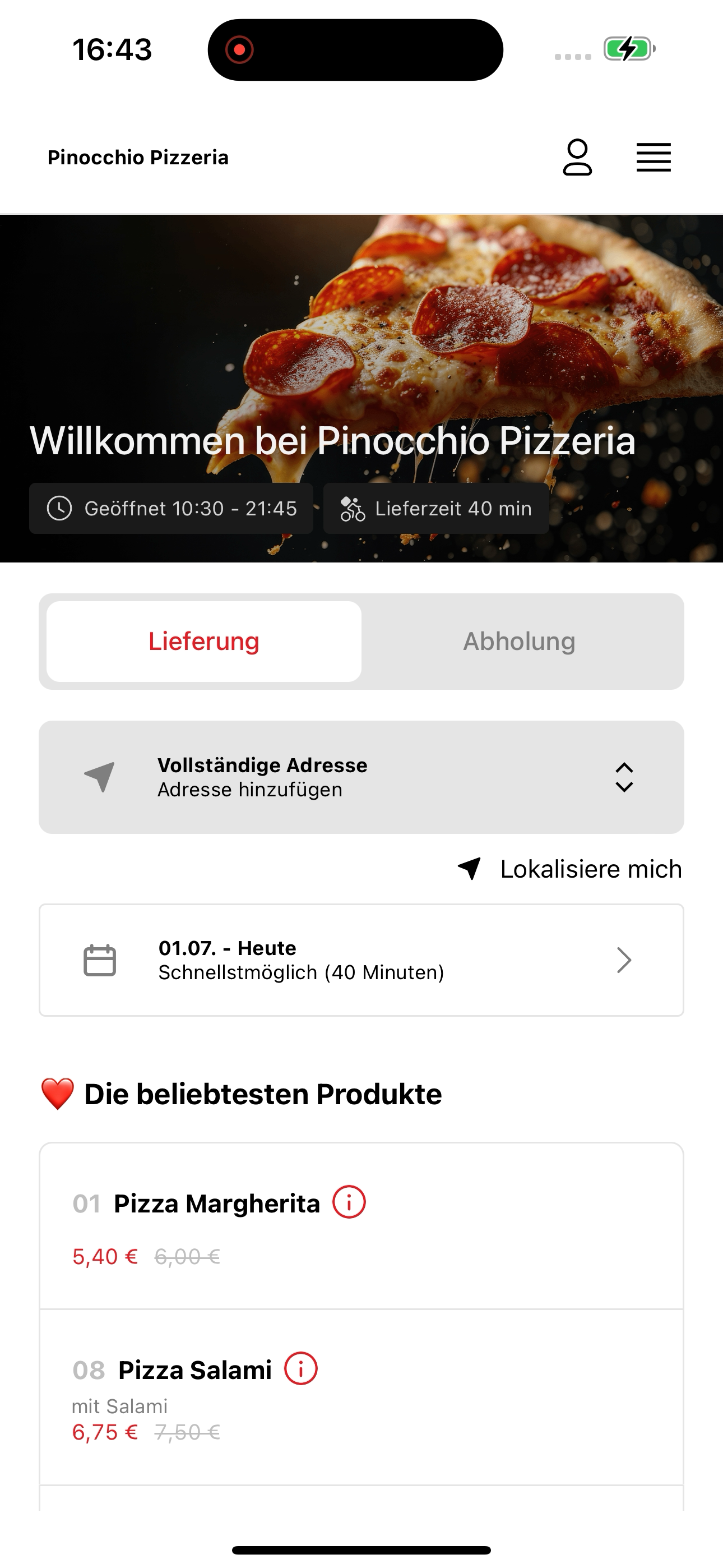 Pinocchio Pizzeria screenshot 6