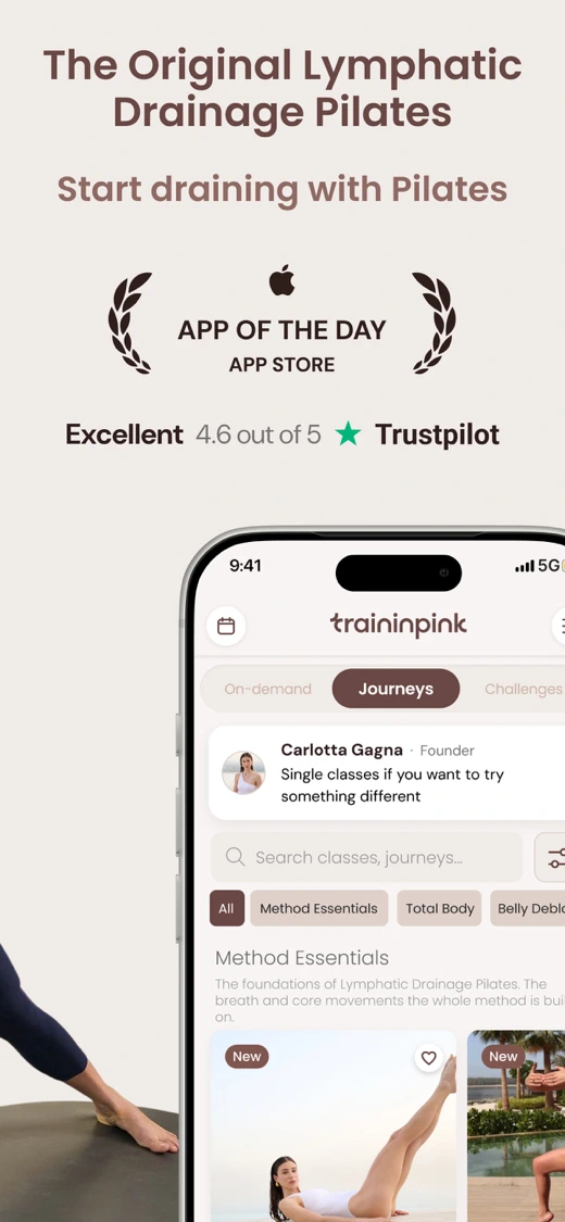 Traininpink by Carlotta Gagna screenshot 2