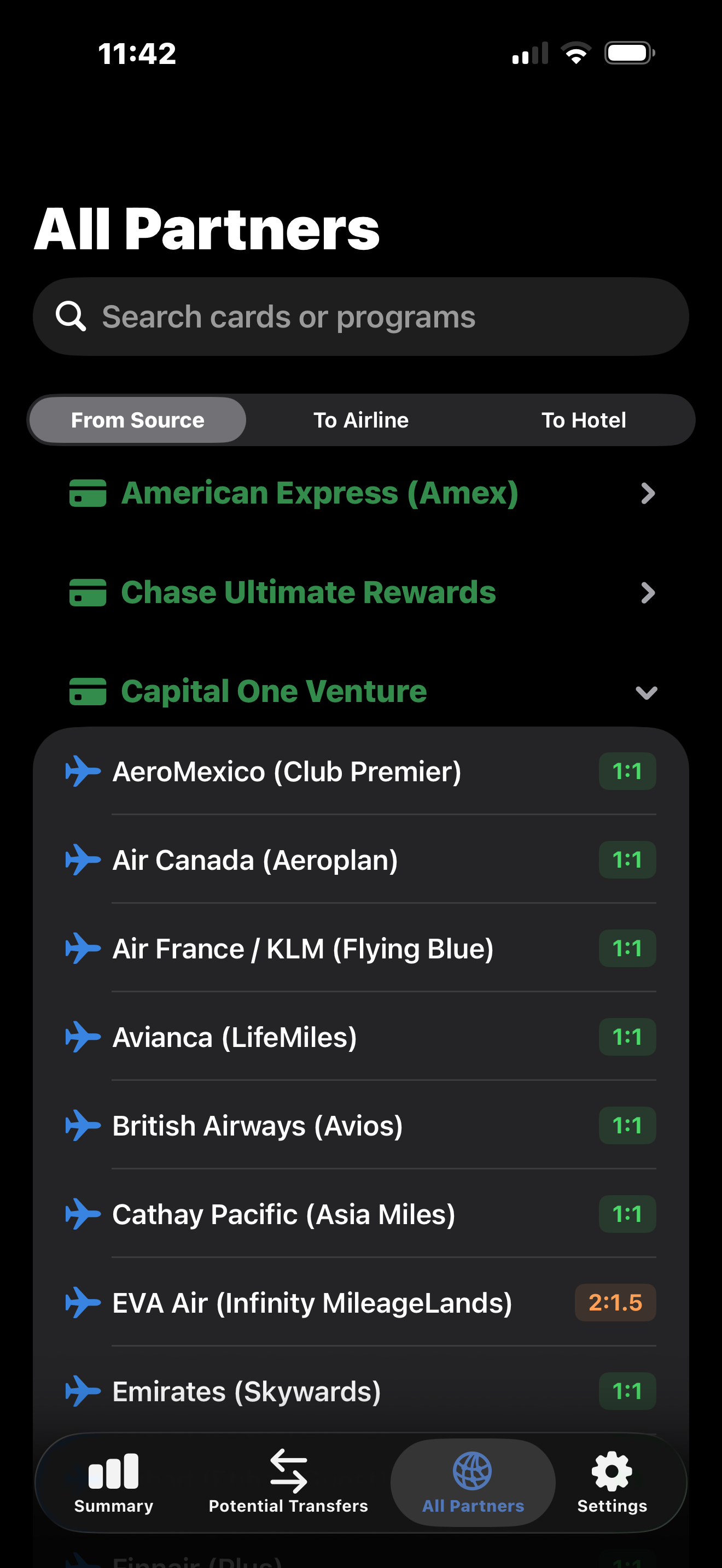 Reward Points Tracker