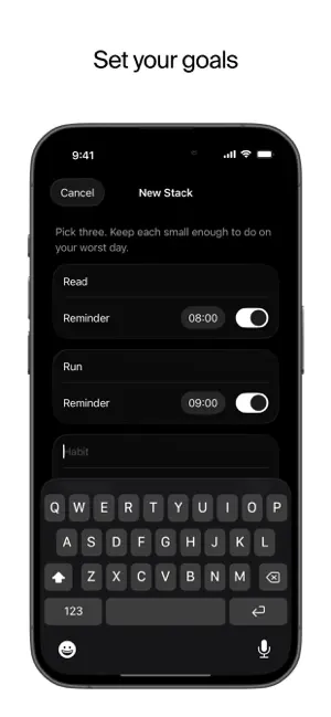 Stack - Daily Intentions screenshot 3