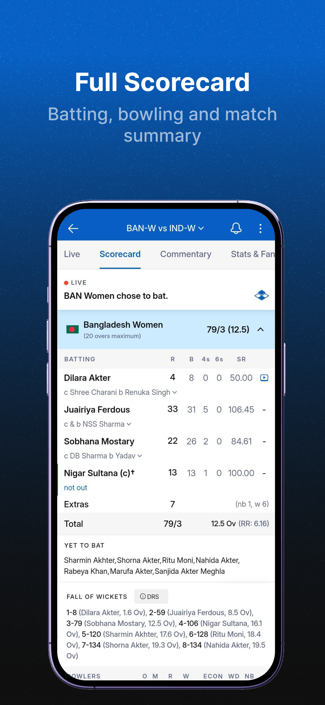 Cricinfo - Live Cricket Scores screenshot 5