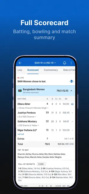 Cricinfo - Live Cricket Scores screenshot 5