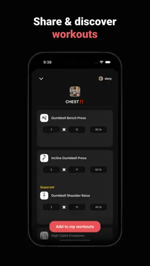 Uplift - Social Workout App screenshot 4