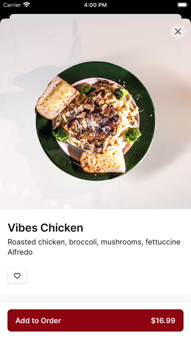 Pizza Vibes iPhone screenshot 4 - Food & Drink app