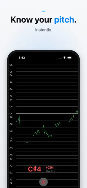 PitchMonitor - Vocal Visual screenshot 2