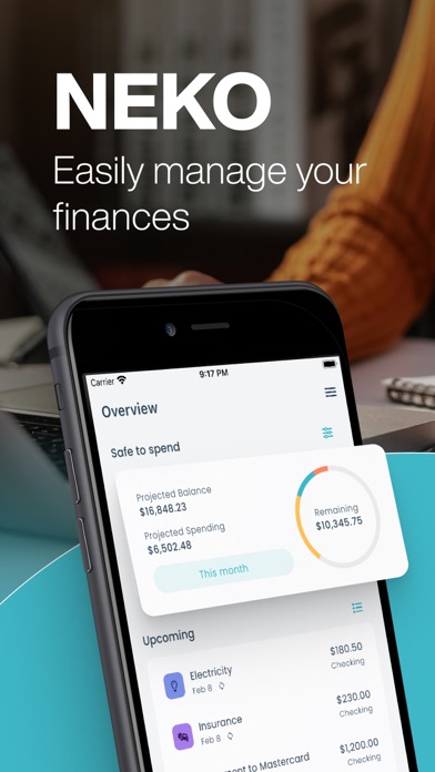 Neko: Bills & Spending Tracker Screenshot
