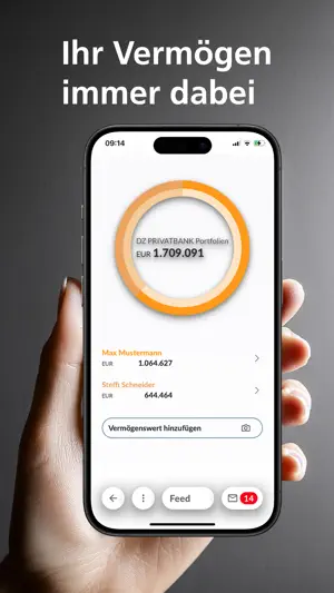 DZ PRIVATBANK Vermögensportal screenshot 3