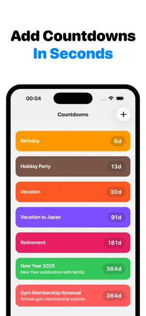 Countdown Widget • Timer screenshot 1