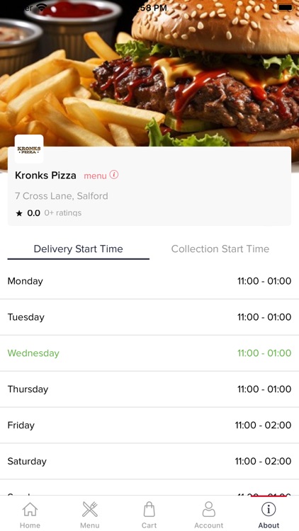 Kronks Pizza Online