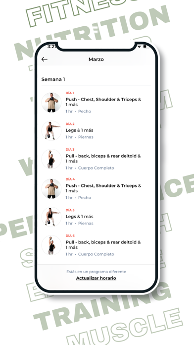 fit y fat training Screenshot