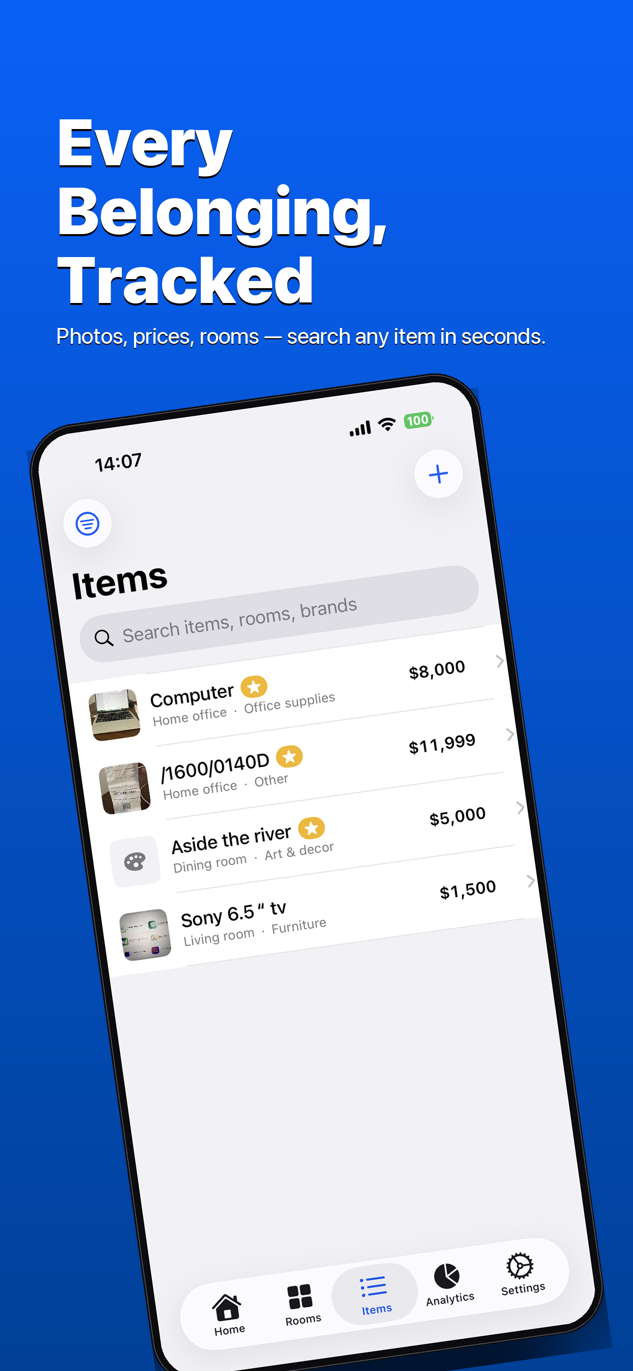 ClaimReady - Home Inventory