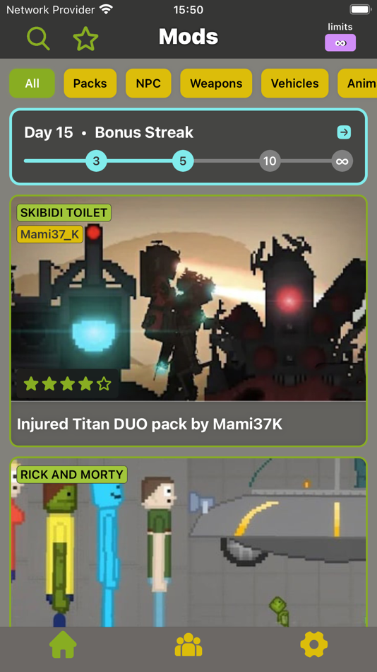 #3. Ragdoll Mods: Guns and Skins (iOS) 由: Vladislav Kovalyov
