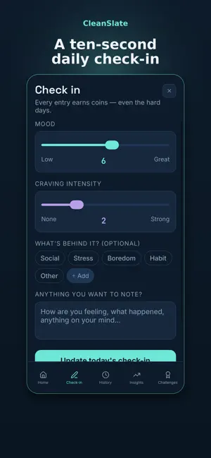 My CleanSlate screenshot 2