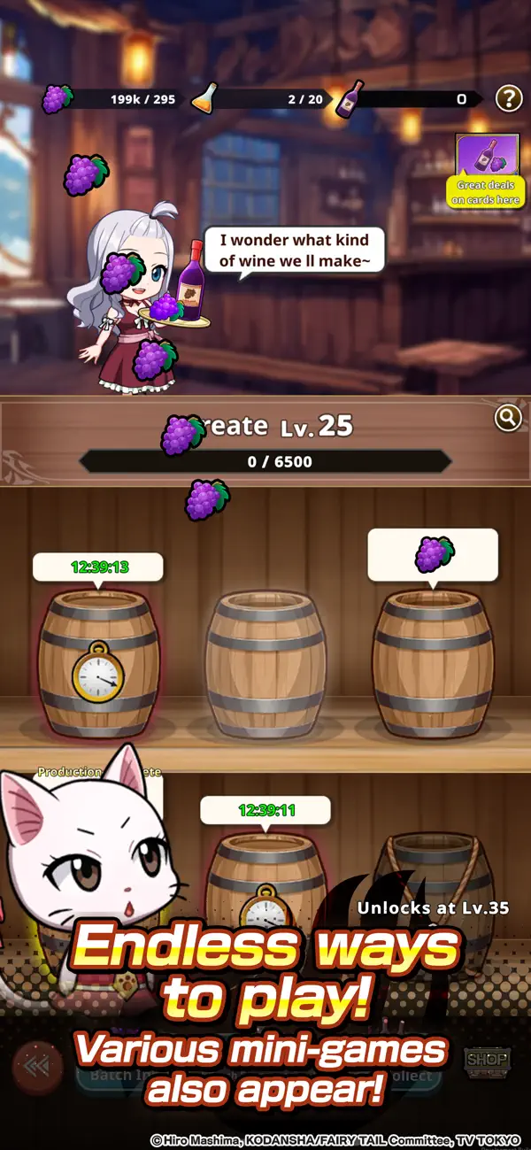 FAIRY TAIL Wizard Chronicle iOS Mod IPA screenshot 4 - iOS game interface