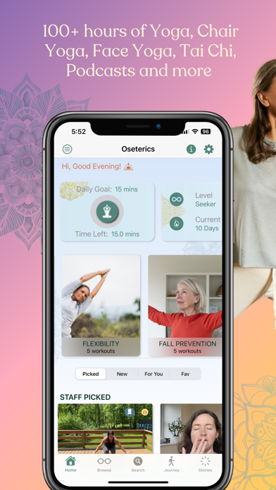 Oseterics Yoga | Active Aging Screenshot