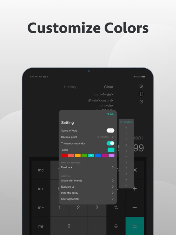 Calculator For HD - screenshot-4