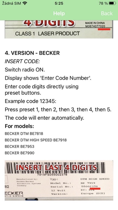 RADIO CODE for HYUNDAI TUCSON Screenshot