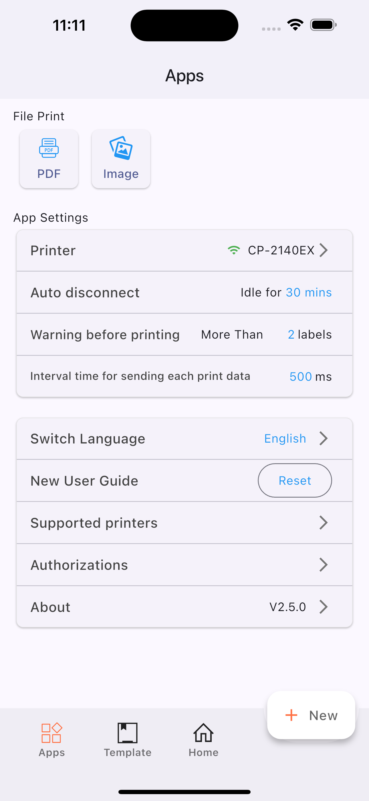 iLabelPrint+ screenshot 6