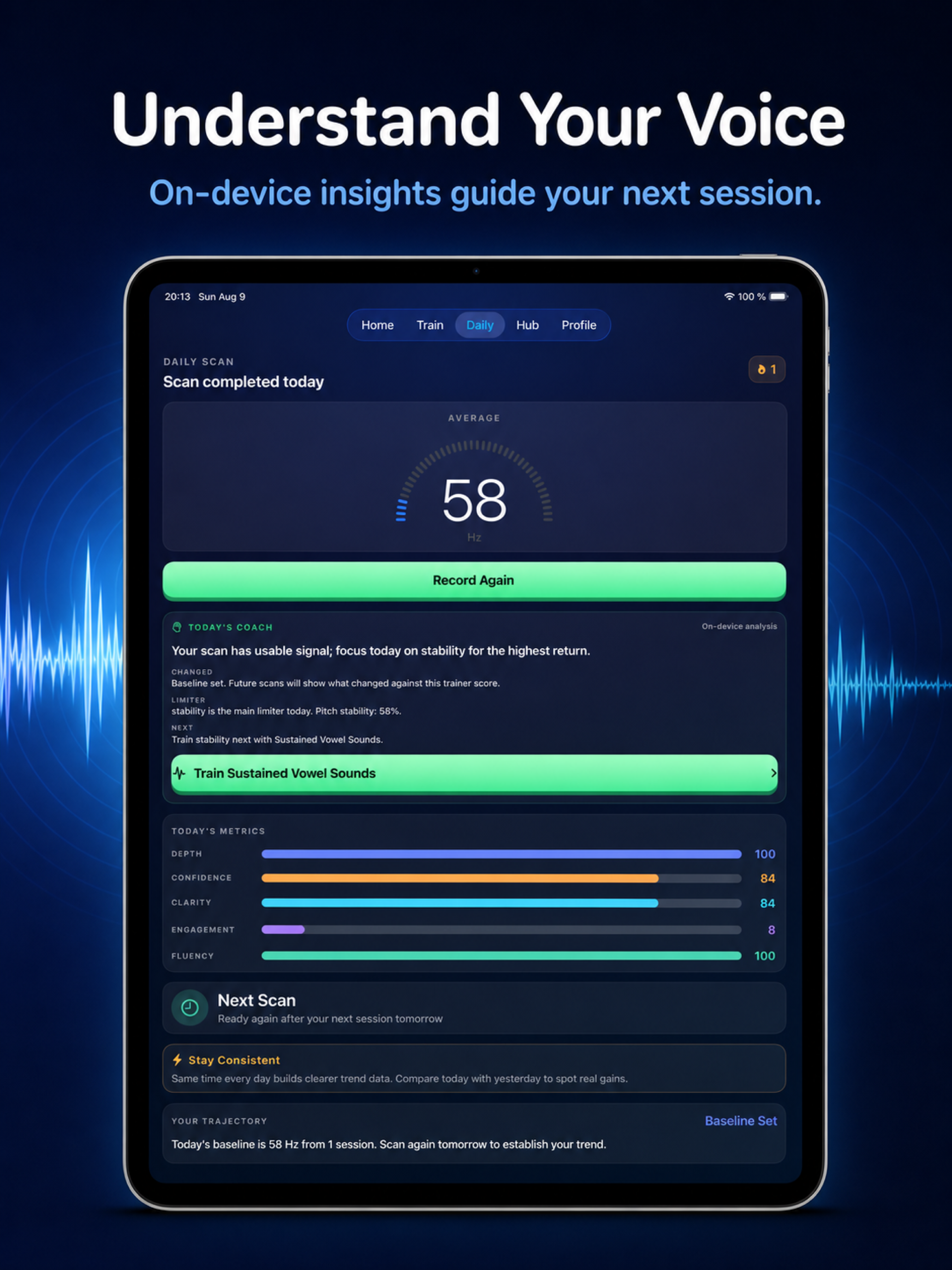 DeepVoice：AI Voice Coach screenshot 8