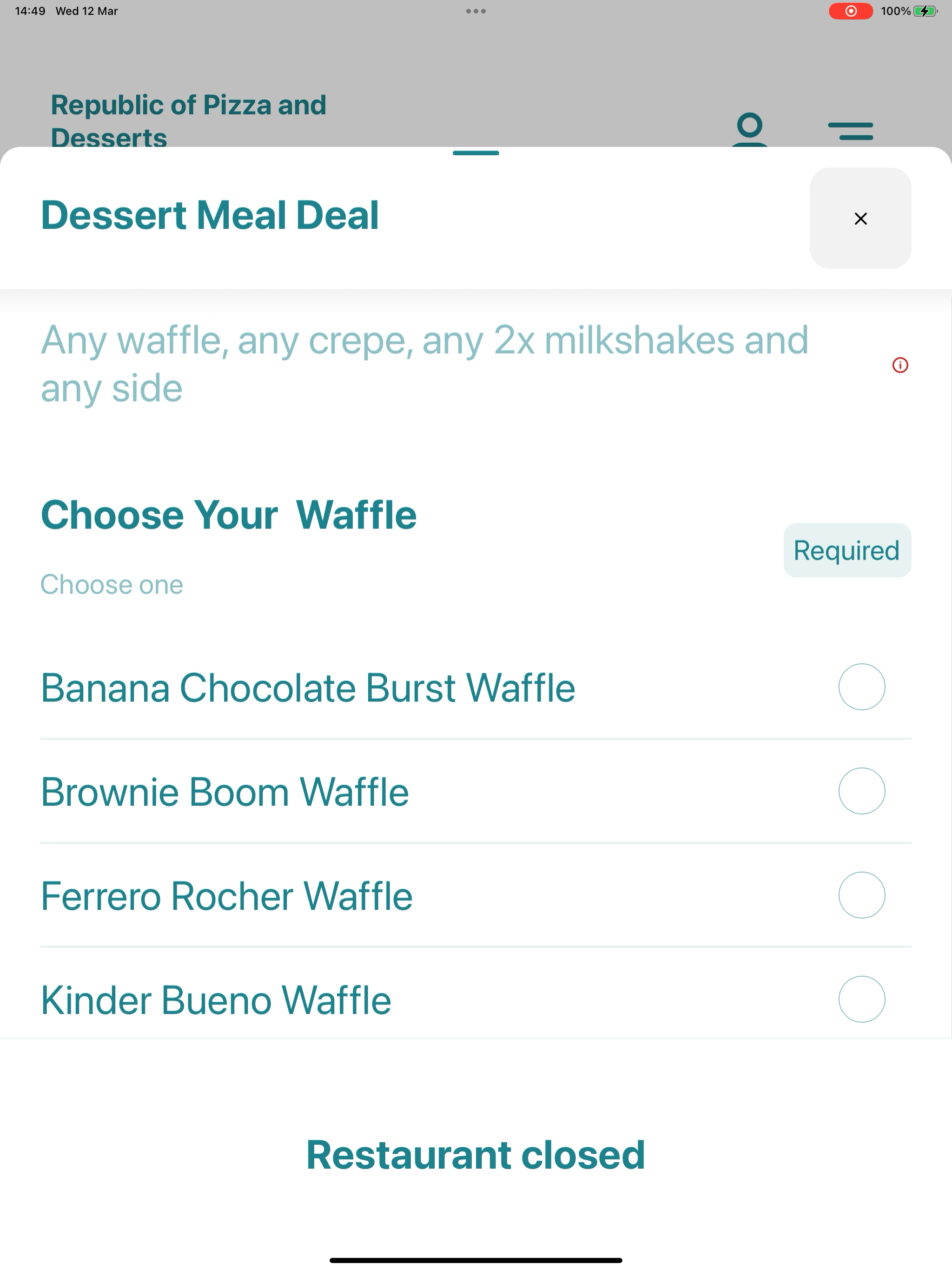 Republic of Pizza and Desserts