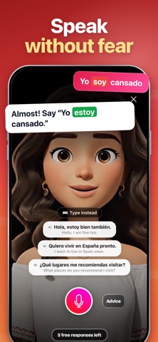 Speak Spanish: Sofia AI Tutor Screenshot 2 of 5