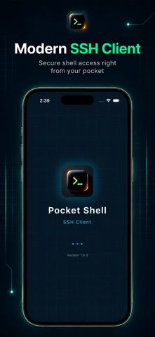 Pocket Shell - SSH client Screenshot 1 of 5