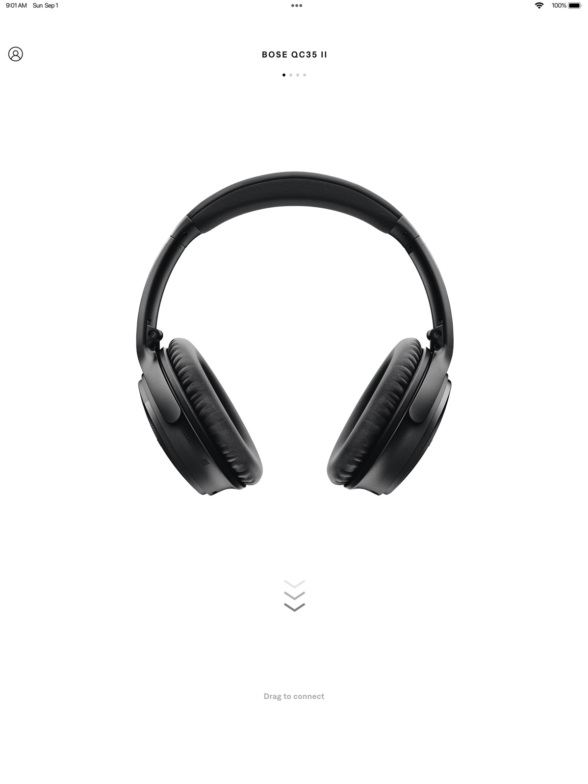 Bose Connect ipad screenshot 1
