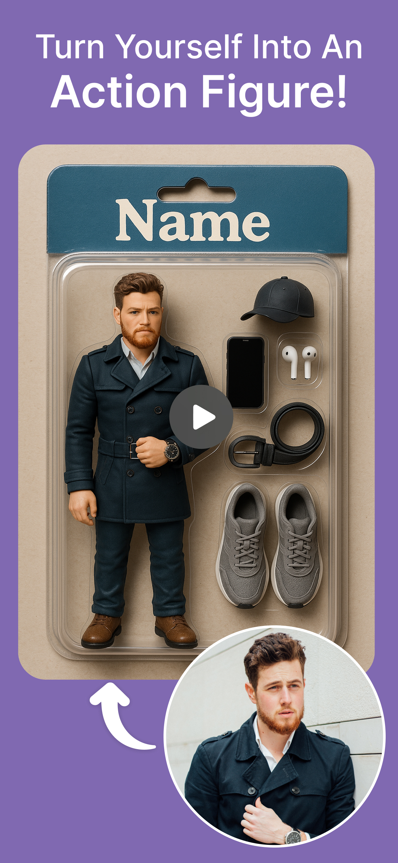 AI Action Figure 3D: 3D Figure