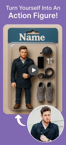 AI Action Figure 3D: 3D Figure screenshot