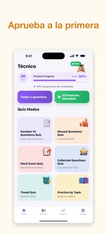 Técnico Laboratorio Test iPhone screenshot