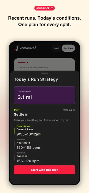 Runner 1: AI Running Coach screenshot 2