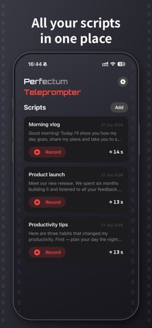 Perfectum Prompter Screenshot 2 of 4