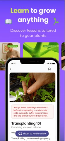 UrbiGrow: Smart Plant Care iPhone screenshot