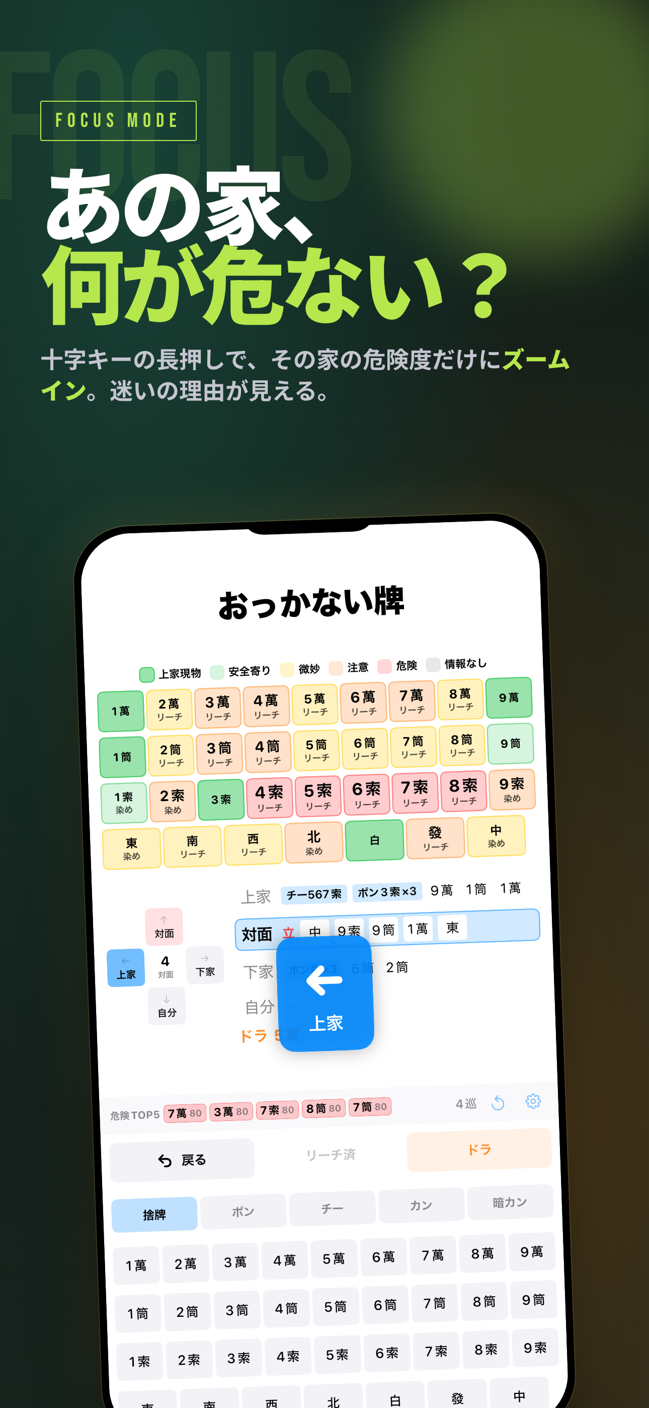 おっかない牌