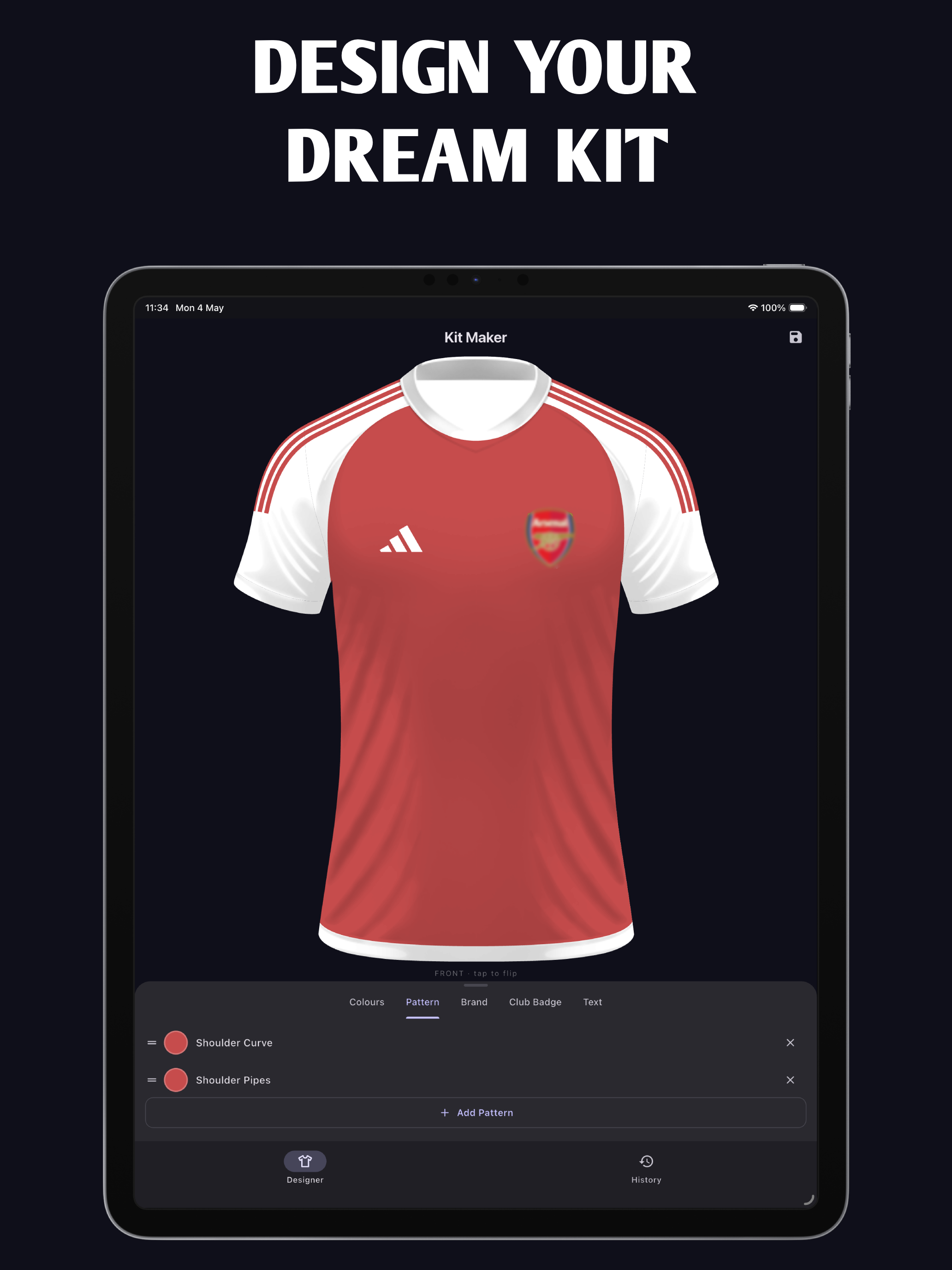 My Jersey - Kit Designer