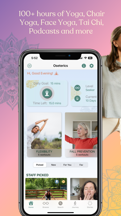 Oseterics Yoga & Workout | 50+ Screenshot
