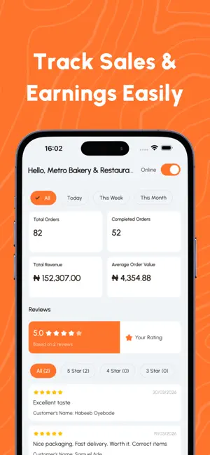 ChopGrub Merchant screenshot 3
