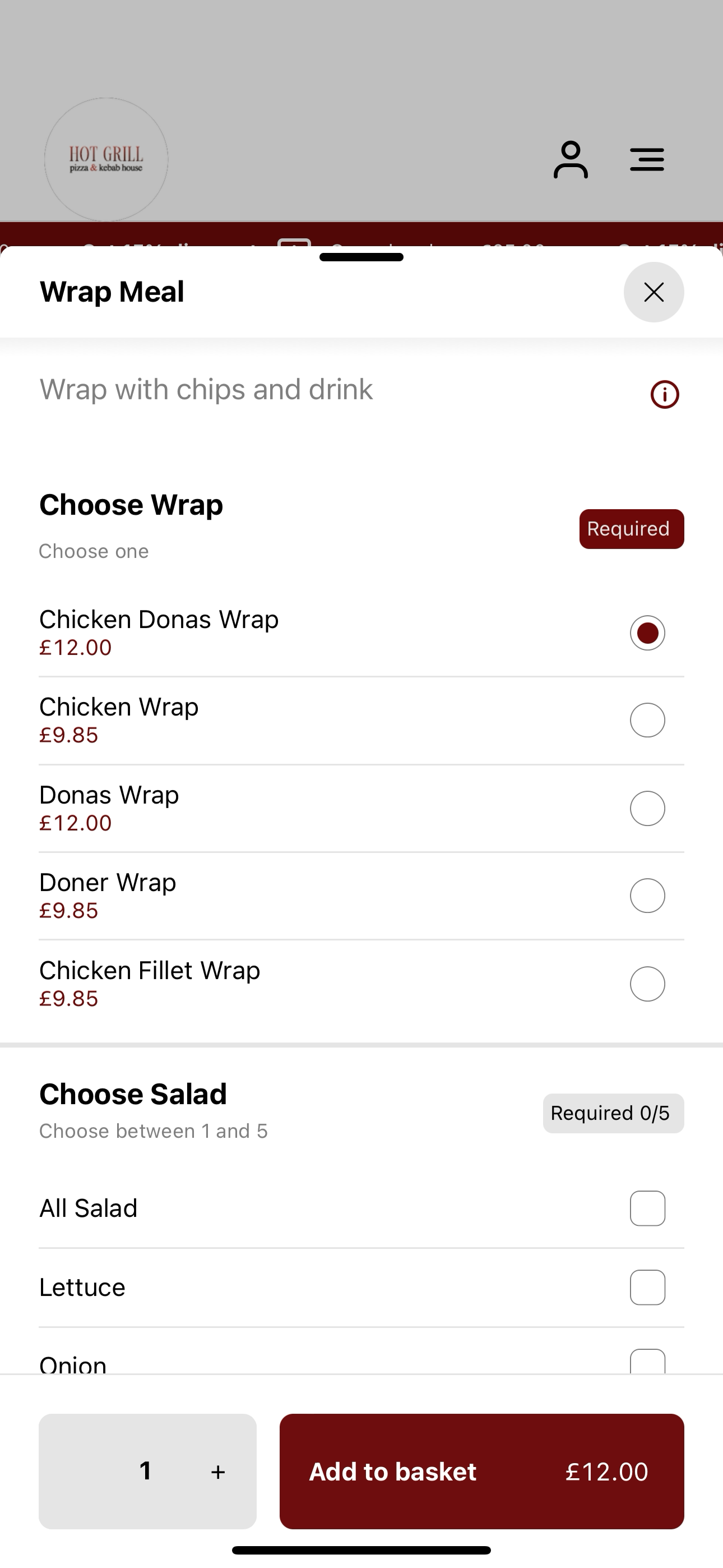 Hot Grill Kebab & Pizza screenshot 4