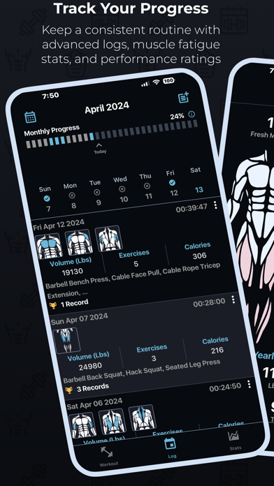 Sculpt: AI Trainer & Fitness Screenshot