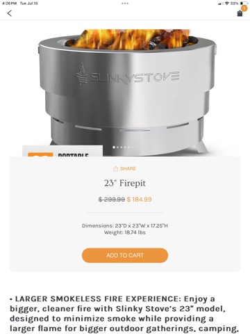 Slinky Stove iPad screenshot