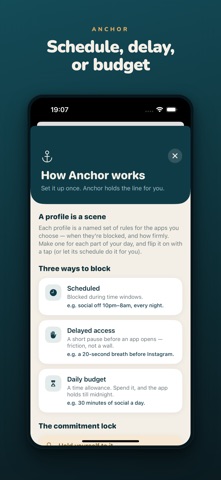 Anchor: Screen Time Lock Screenshot 2 of 6