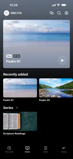 Milheim Baptist Church screenshot 2