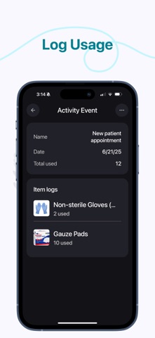 TidyNest Inventory iPhone screenshot