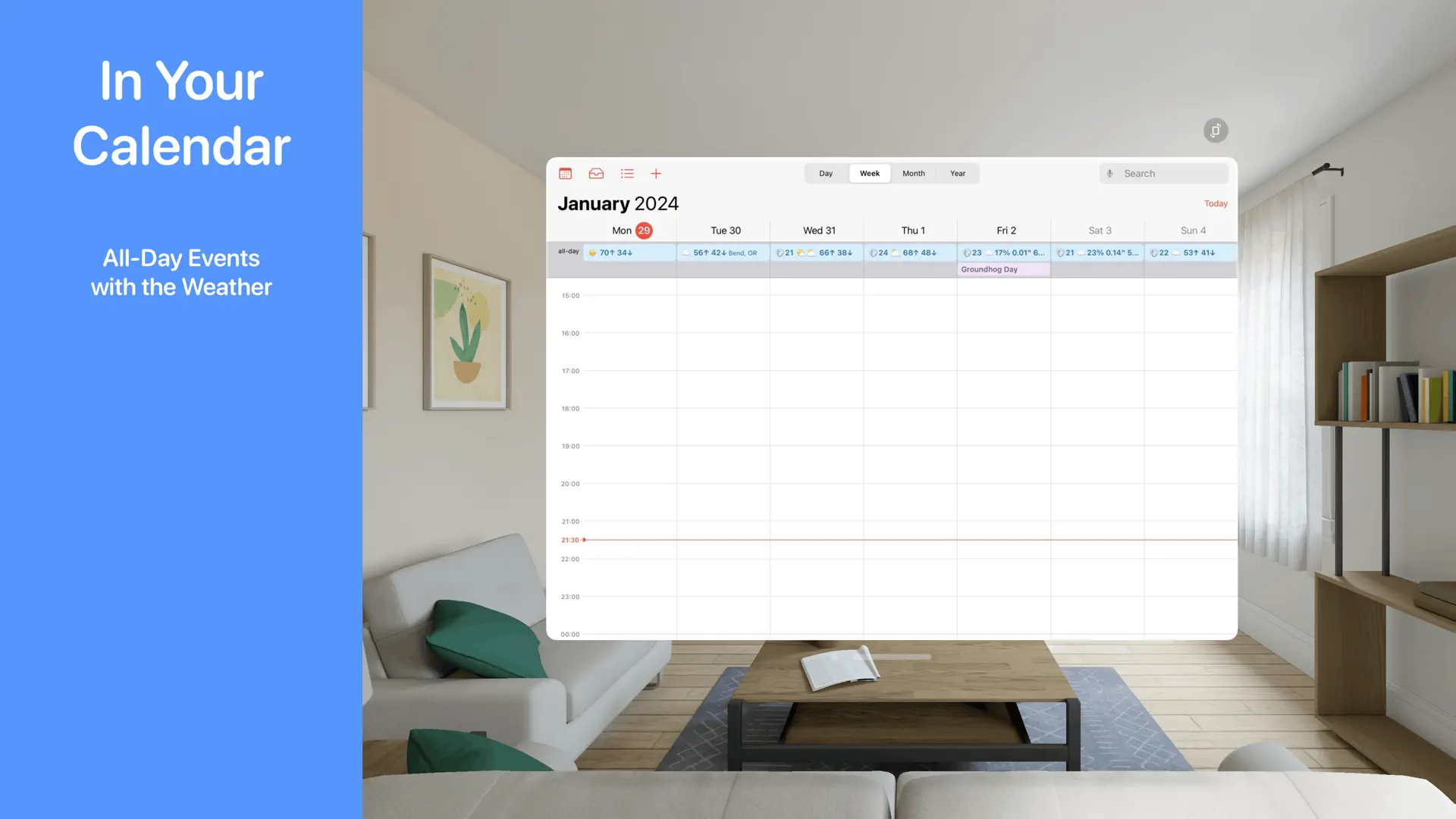 Weather Events - for Calendar screenshot 2