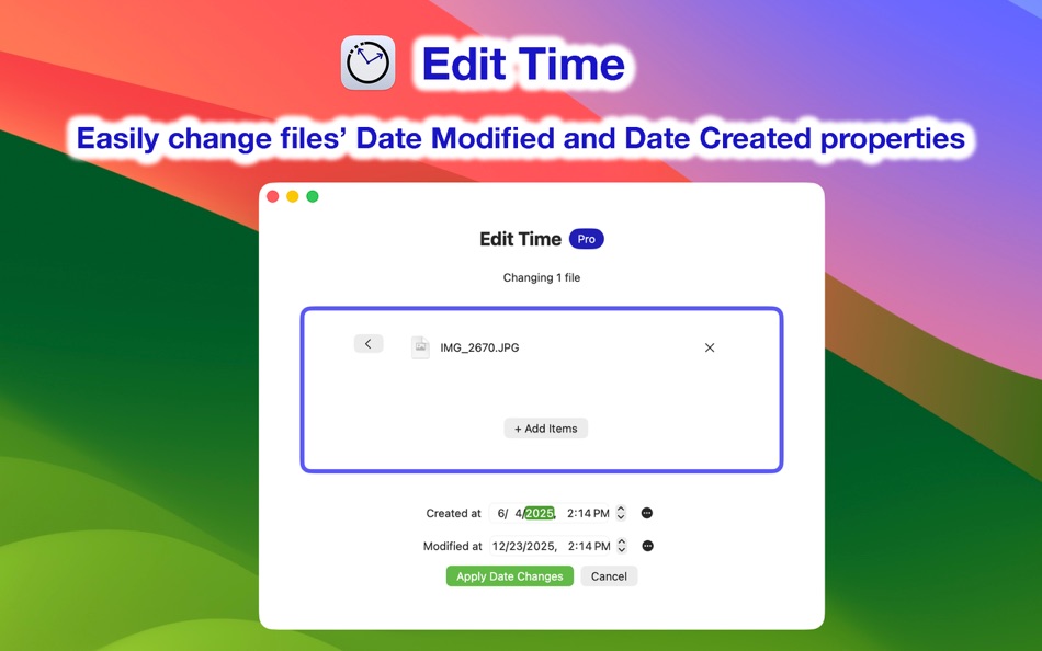 #1. Edit Time (macOS) di: Joel Grayson