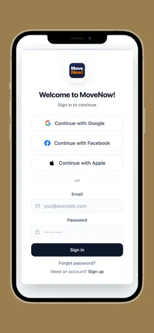 MoveNow: Go screenshot 1