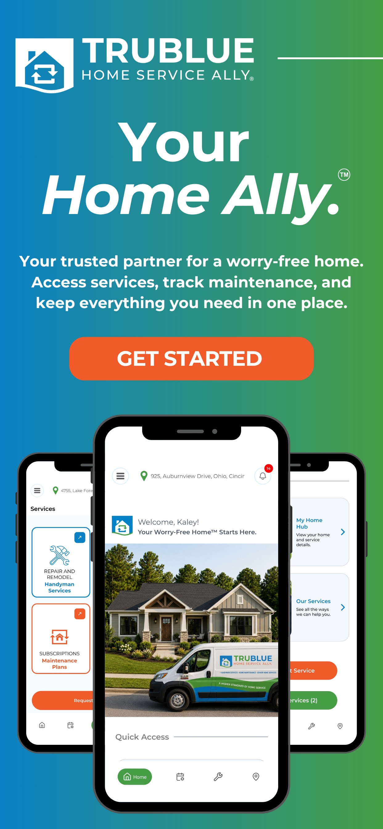 Screenshot 1 of TruBlue Home Ally